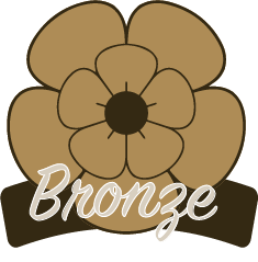 bronze rosette